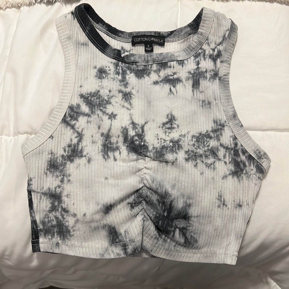 Tie dye crop top